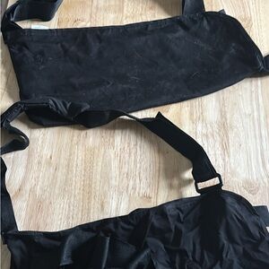 Black Adjustable arm immobilizer slings XL